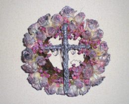 黒バラリースをDIY！100均アイテムで、プチプラゴス雑貨作り